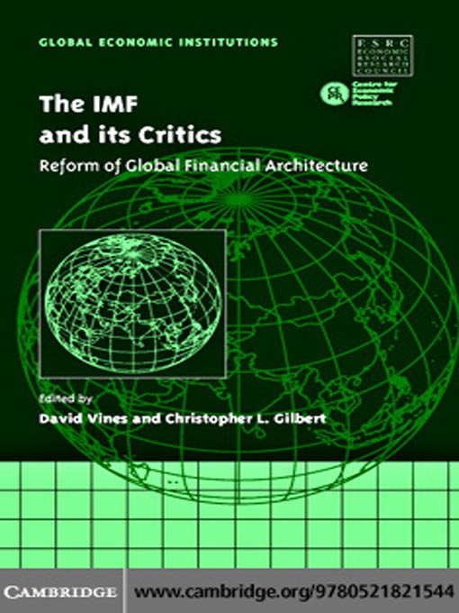 Title details for The IMF and its Critics by David Vines - Available